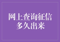 网上查询征信：等待过程中的艺术与策略