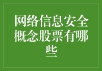 2023年网络信息安全概念股票投资指南