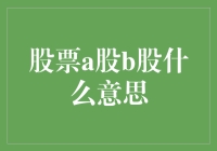 A股B股：中国大陆资本市场的双面镜像