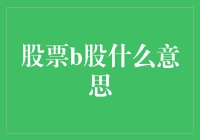 B股市场：迷雾重重，机遇与挑战并存