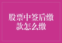 股票中签后缴款：理解流程与注意事项