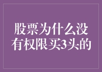 股票为何没有权限买3头的：一场关于市场规则的奇幻冒险