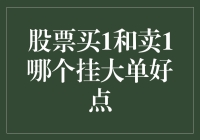 股票交易：买1与卖1挂单策略的深度解析