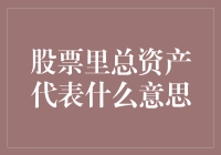 股票里的总资产？那是什么神秘玩意儿？