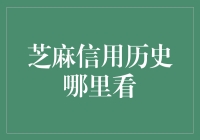 芝麻信用历史哪里看？芝麻哥哥教你轻松查信用记录