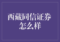 西藏同信证券：推动资本市场新活力的金融先锋