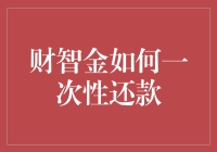 当金钱遇见决心：如何在婚礼上一次性还清财智金