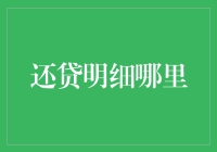 还贷明细的那些令人头疼的秘密和一份充满希望的揭秘