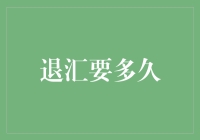 退汇处理周期深度解析：从提交请求到款项退回的全程追踪