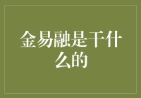 金易融：金融赋能与创新的新兴力量