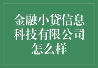 金融小贷信息科技有限公司：小微企业融资新伙伴