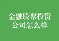 金融股票投资公司：在专业与风险间寻找平衡