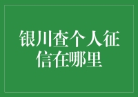 银川个人征信的查询与应用