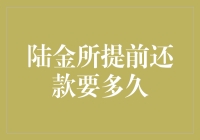 提前还完陆金所的债，我才知道还款就像逃离债狱