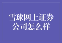 雪球网上证券公司：专业投资者的优选平台