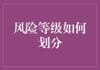 风险等级划分：金融与科技创新的双重视角