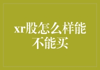 股市新人手札：XR股的奇妙之旅